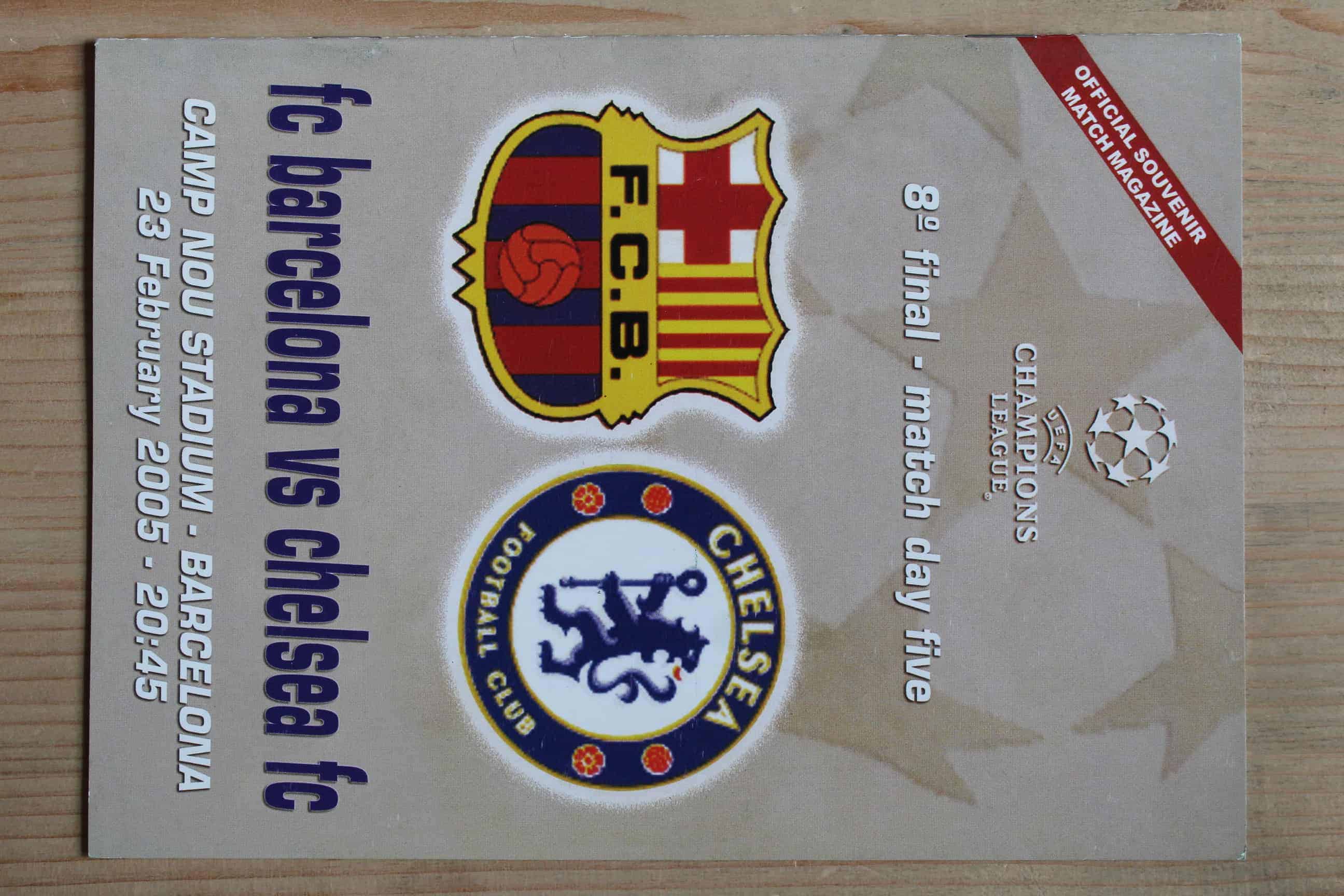 Barcelona v Chelsea FC